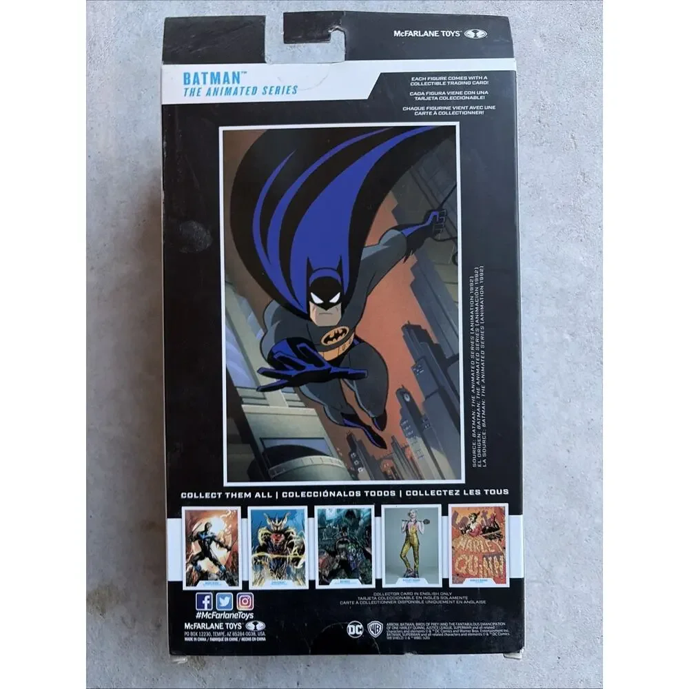 McFarlane DC Multiverse Batman Animated Series Blue And Grey Chase Variant NIB